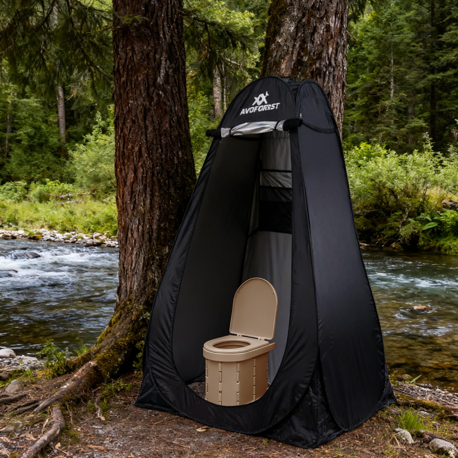 【新品未使用】折りたたみ 屋外シャワーテント 簡易シャワー 着替えテント 防災 Amazon.co.jp: 着替えテント AVOFOREST シャワーテント ポップアップ式